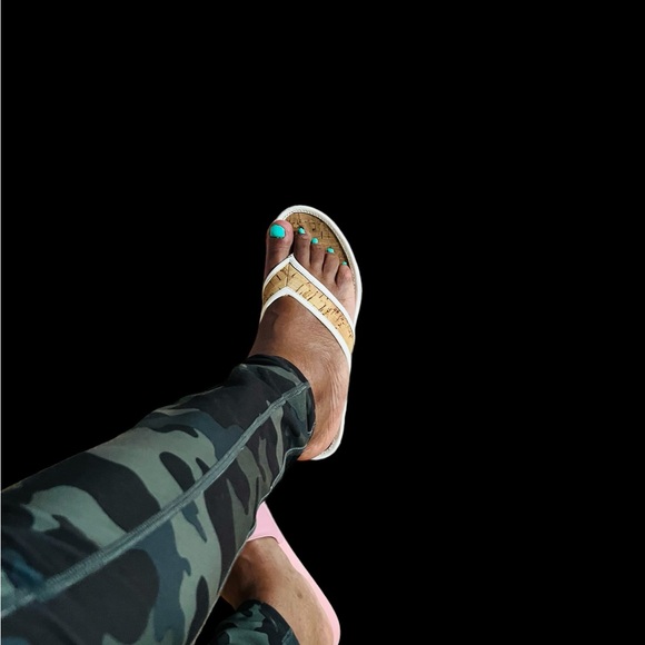 Prada Cork platform wedged sandals sz 38.5 - Picture 13 of 13